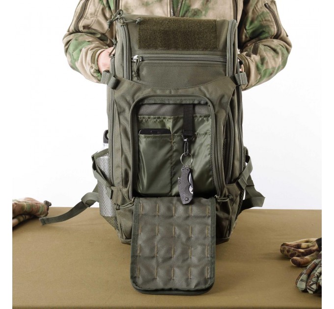 Рюкзак KE Tactical Sturm 40л Polyamide 500 Den черный